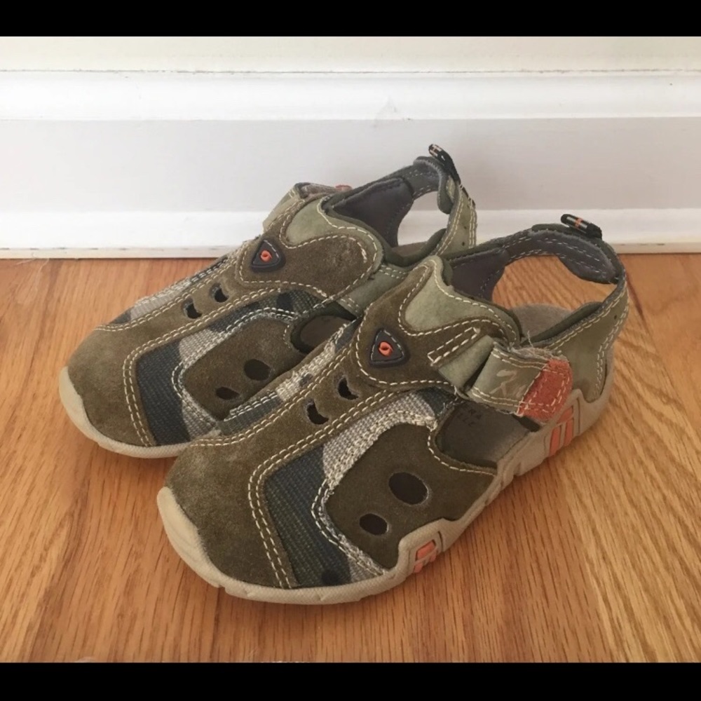 🇮🇹Like new, Italian Leather Toddler Boys Sandals